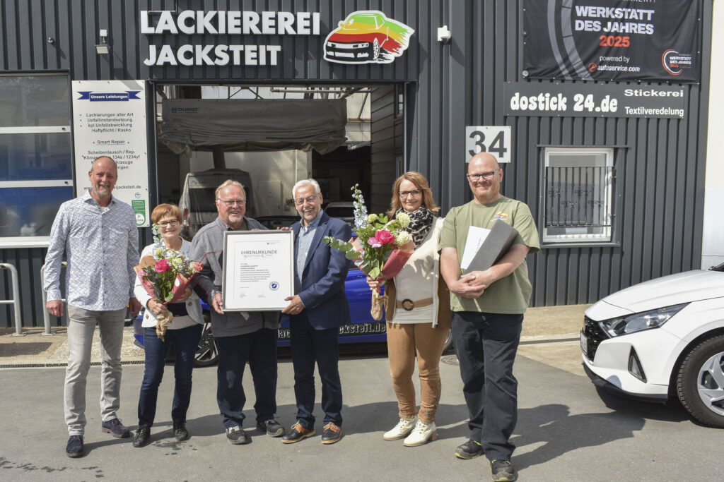 Vier Jahrzehnte erfolgreich im Fahrzeuglackierer-Handwerk