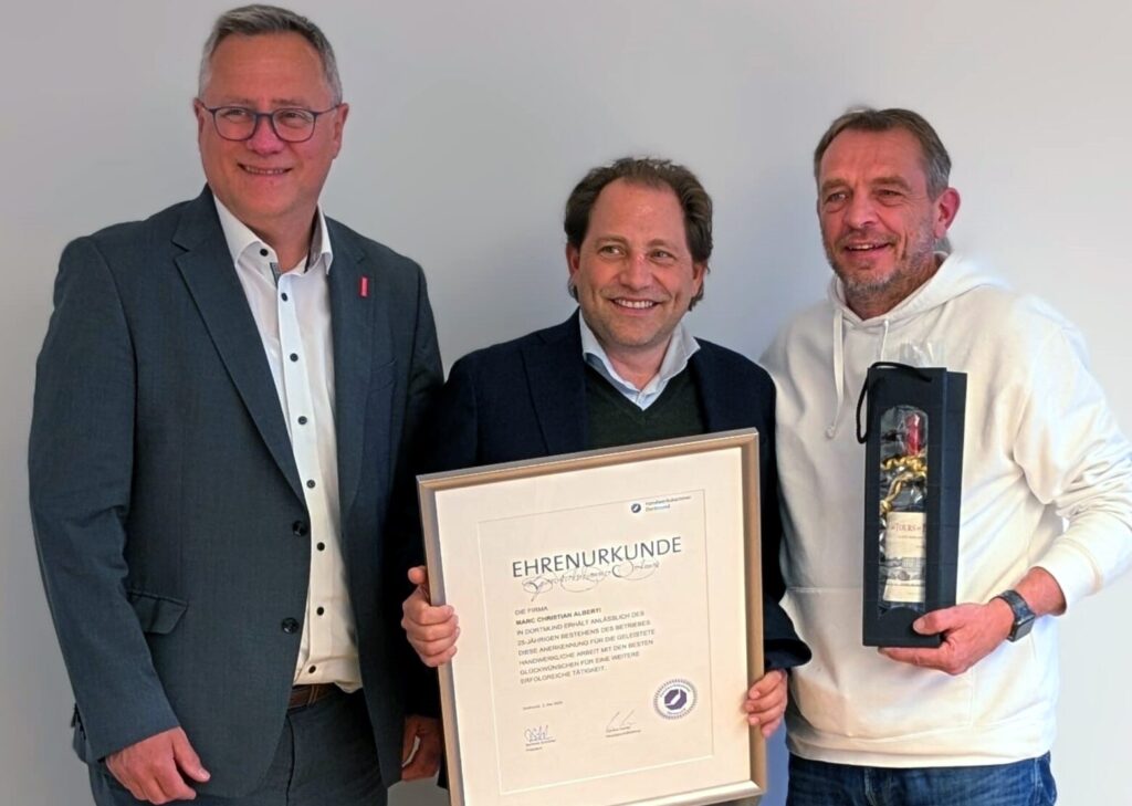 25 Jahre Malerbetrieb Alberti – Herzlichen Glückwunsch!