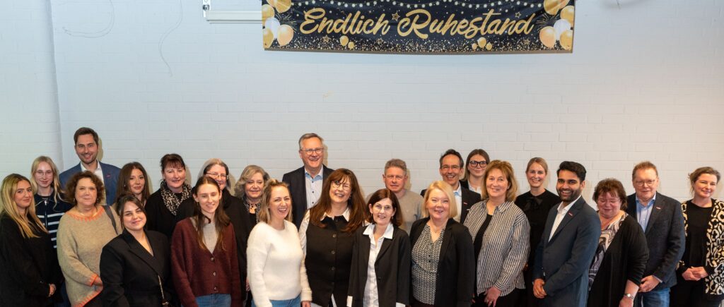 Verabschiedung von Joachim Susewind in den wohlverdienten Ruhestand